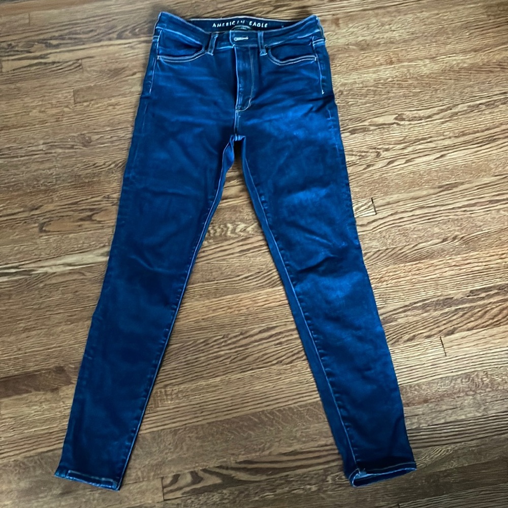 American Eagle Next Level Stretch Super High Rise Jeggings 8R